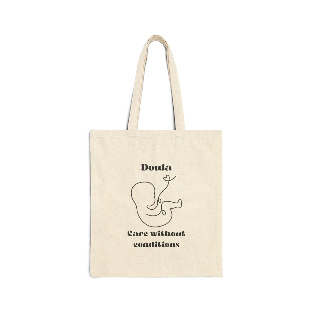 Doula Care without conditions - Cotton Canvas Tote Bag