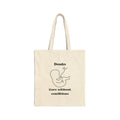 Doula Care without conditions - Cotton Canvas Tote Bag