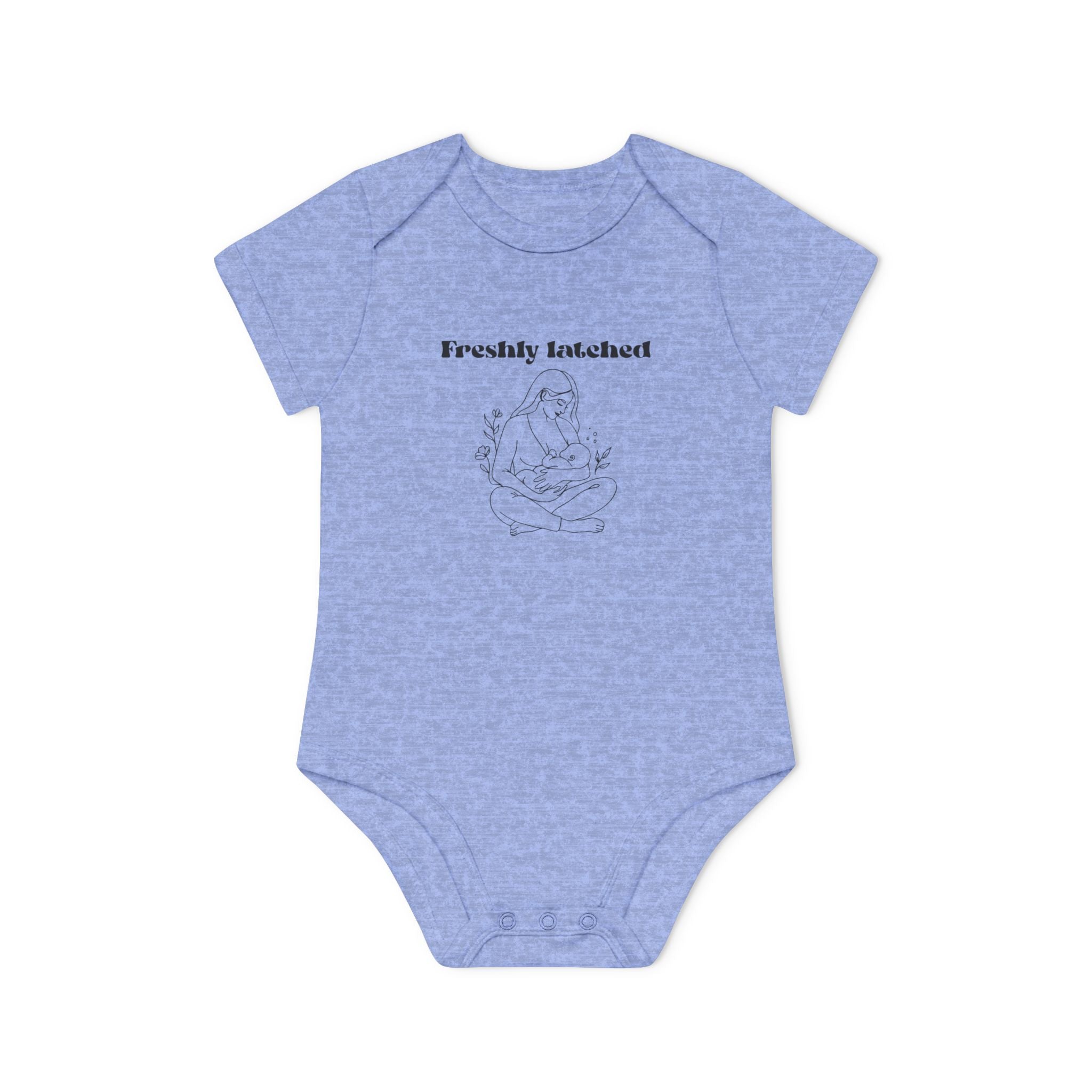 Earthside at last Baby Organic Short Sleeve Bodysuit