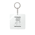 Still Bleeding Still Powerful Keychain