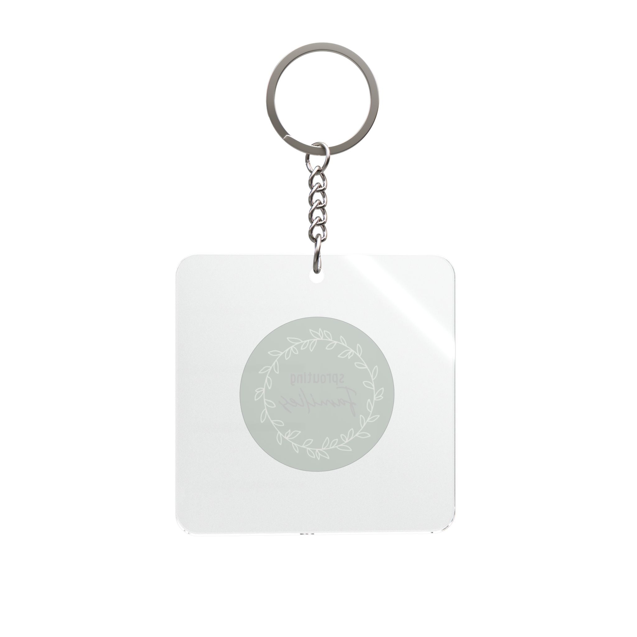 Sprouting Families Keychain