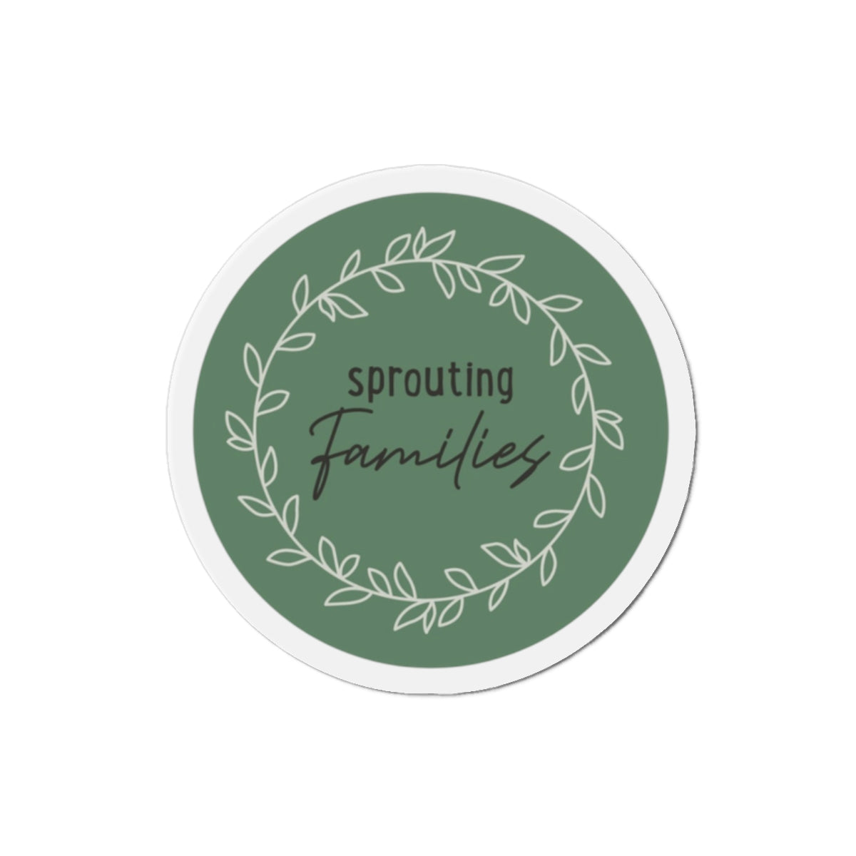 Sprouting Families Die-Cut Magnets