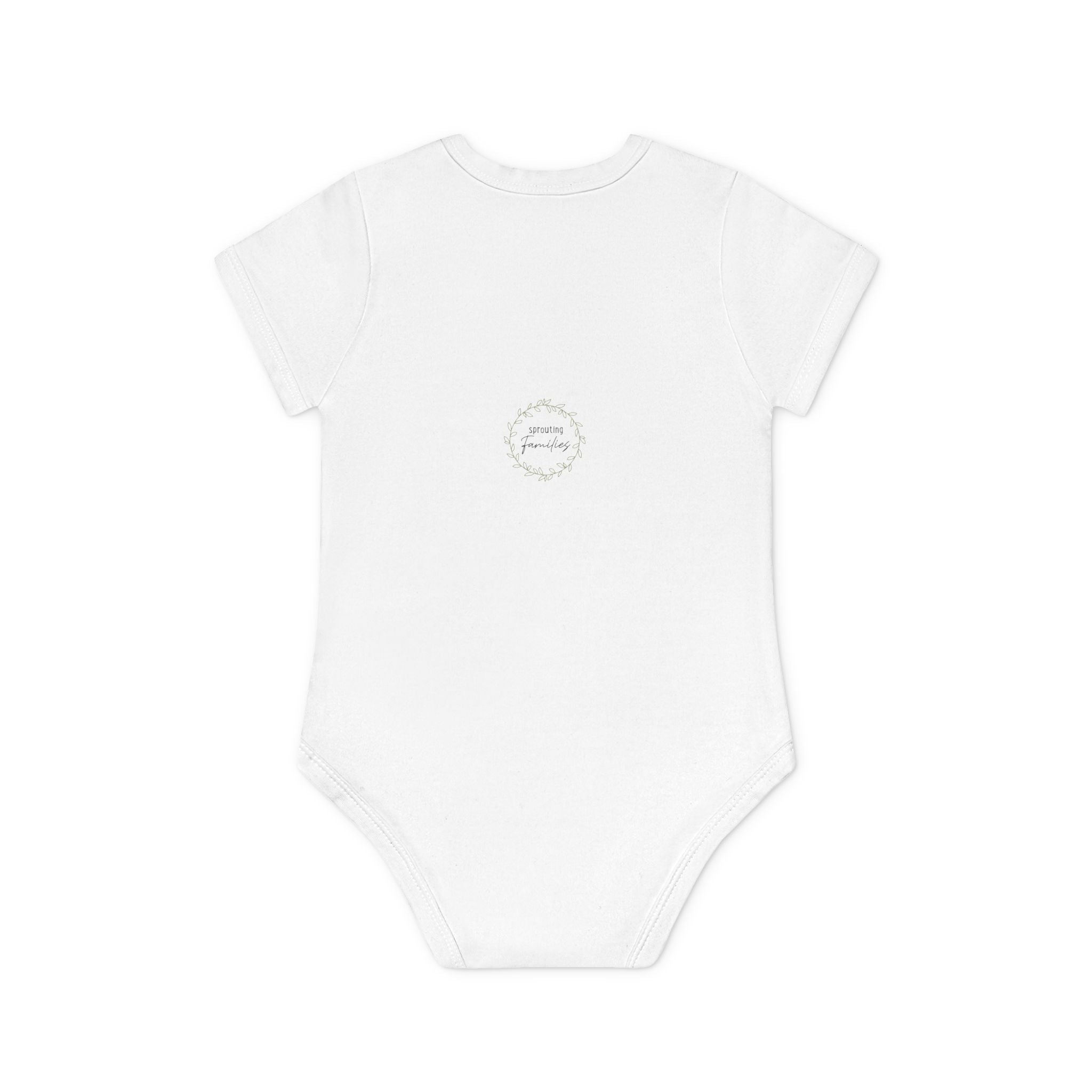 Earthside at last Baby Organic Short Sleeve Bodysuit