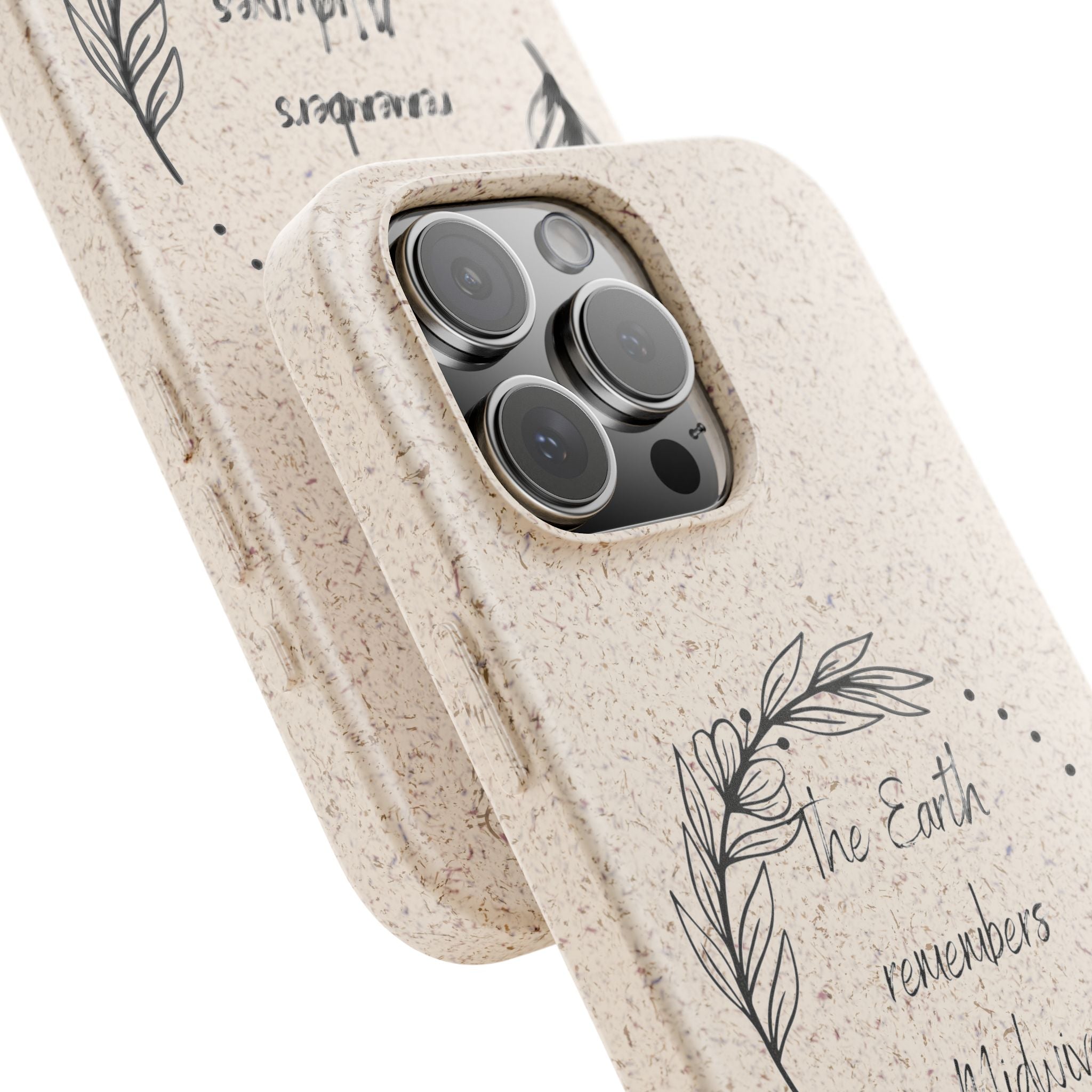 The Earth remembers midwives - Biodegradable Cases