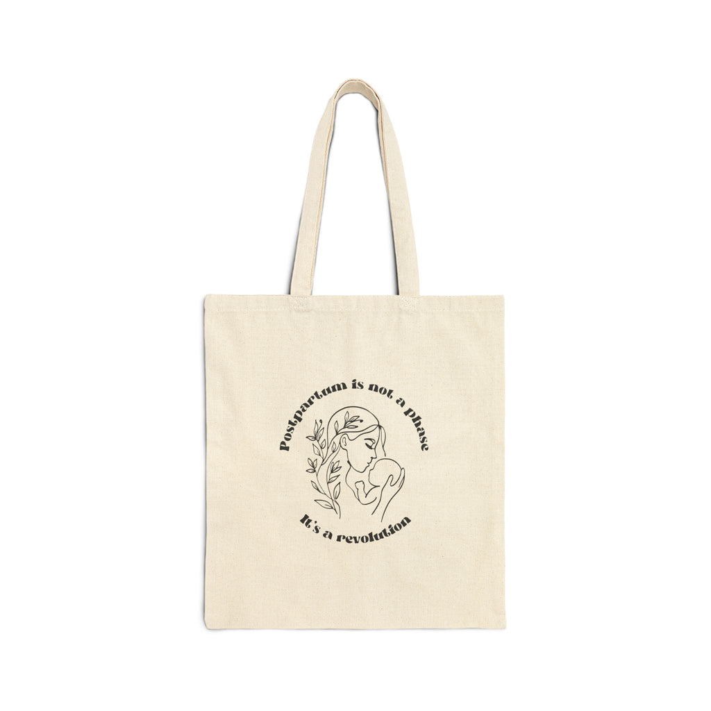 Postpartum Revolution - Cotton Canvas Tote Bag