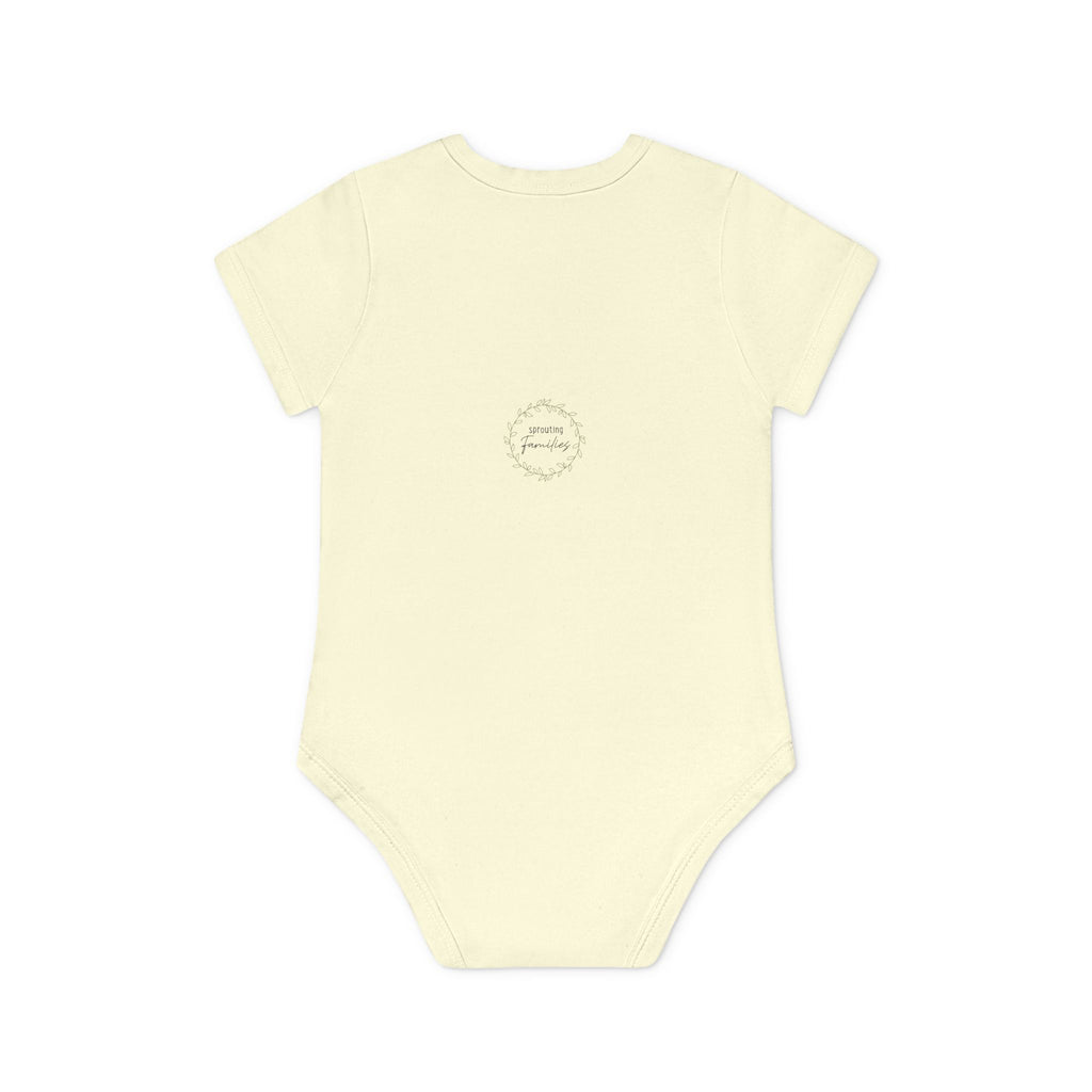 Earthside at last Baby Organic Short Sleeve Bodysuit