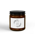Earth remembers Midwives - Scented Soy Candles with Black Lid, (4 and 9oz)