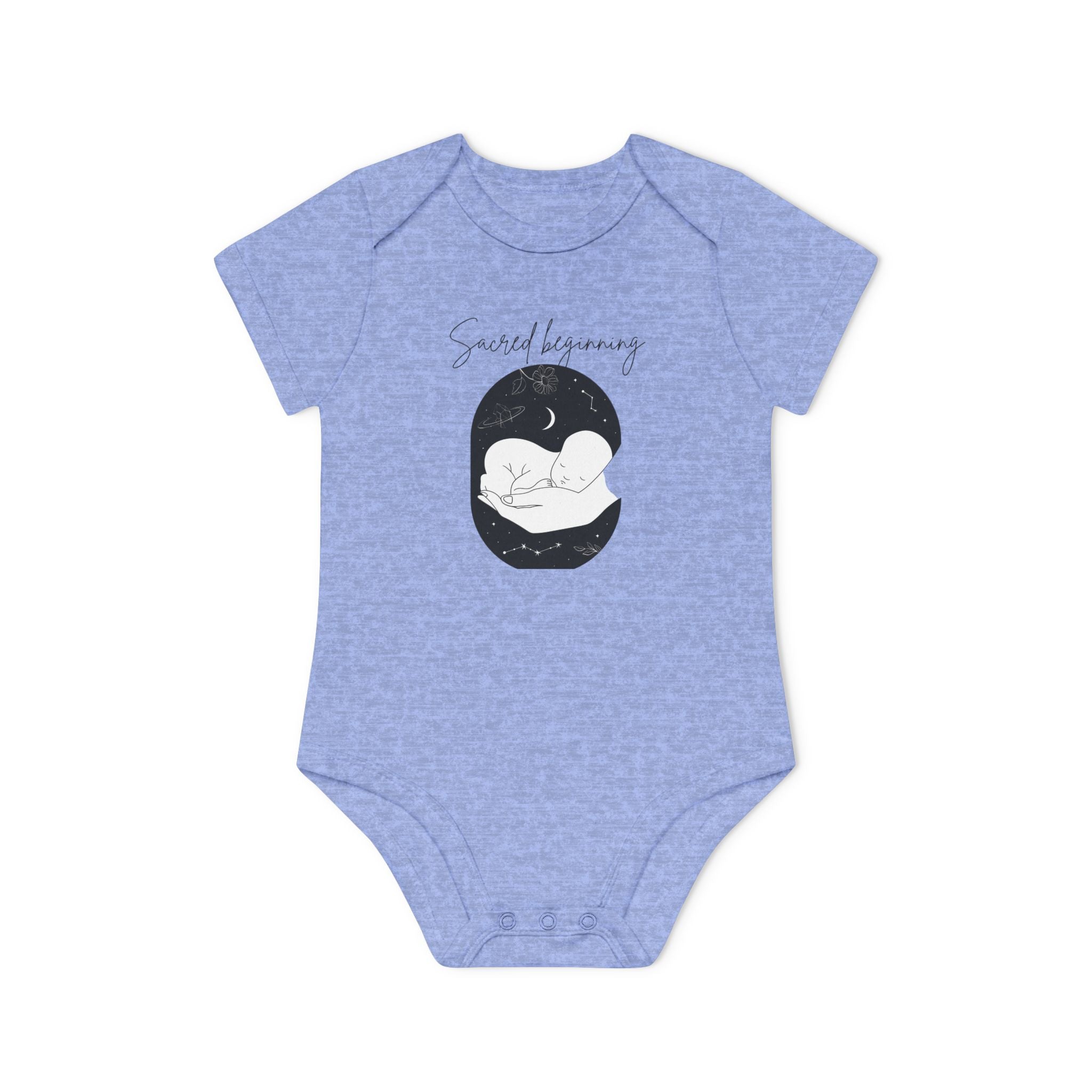 Sacred Beginnings Baby Organic Short Sleeve Bodysuit
