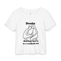 Doula holding space - Organic Rib Baby Tee