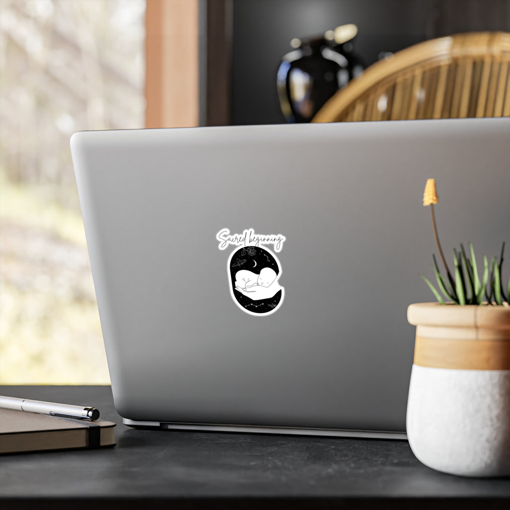Sacred Beginning Kiss-Cut Vinyl Decals