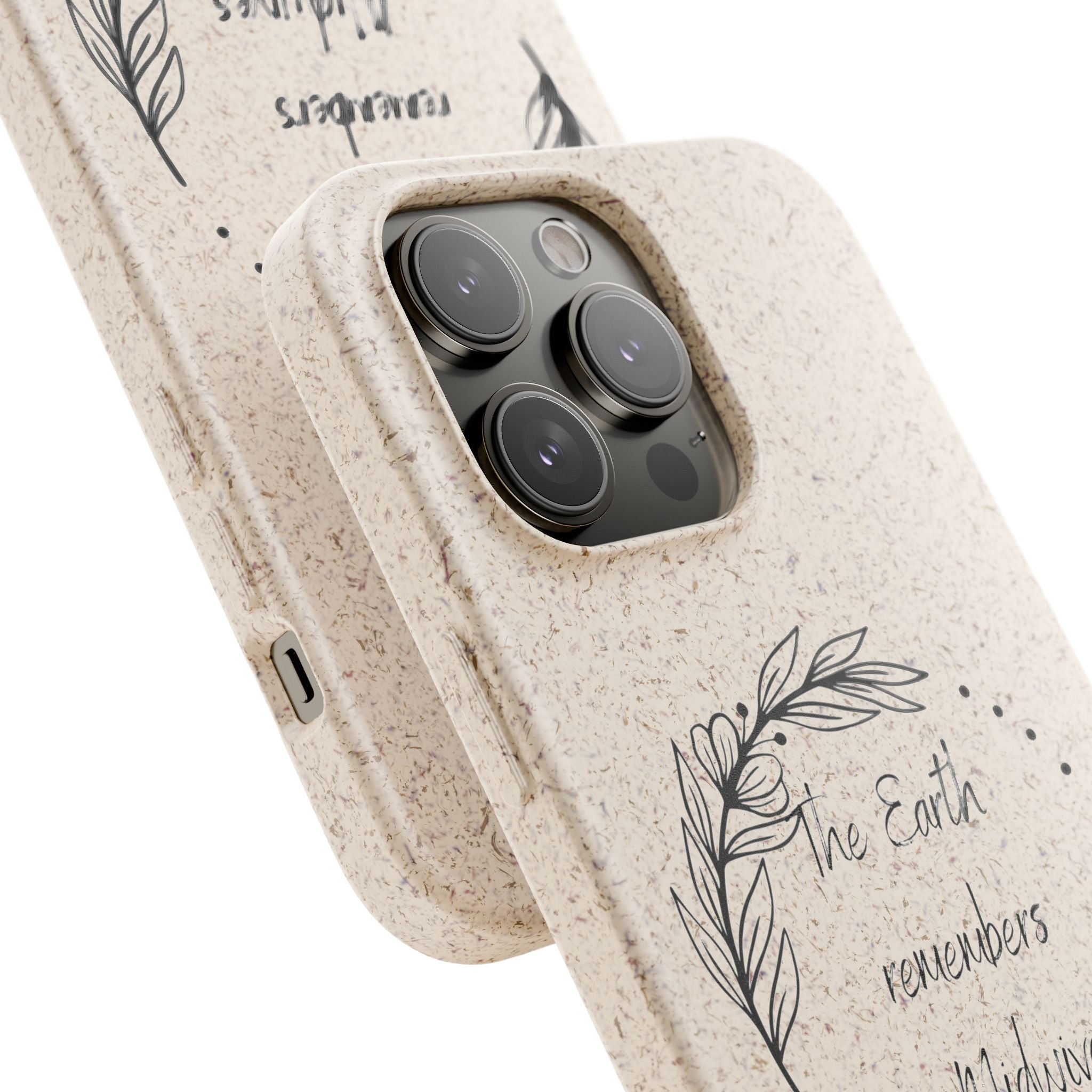 The Earth remembers midwives - Biodegradable Cases