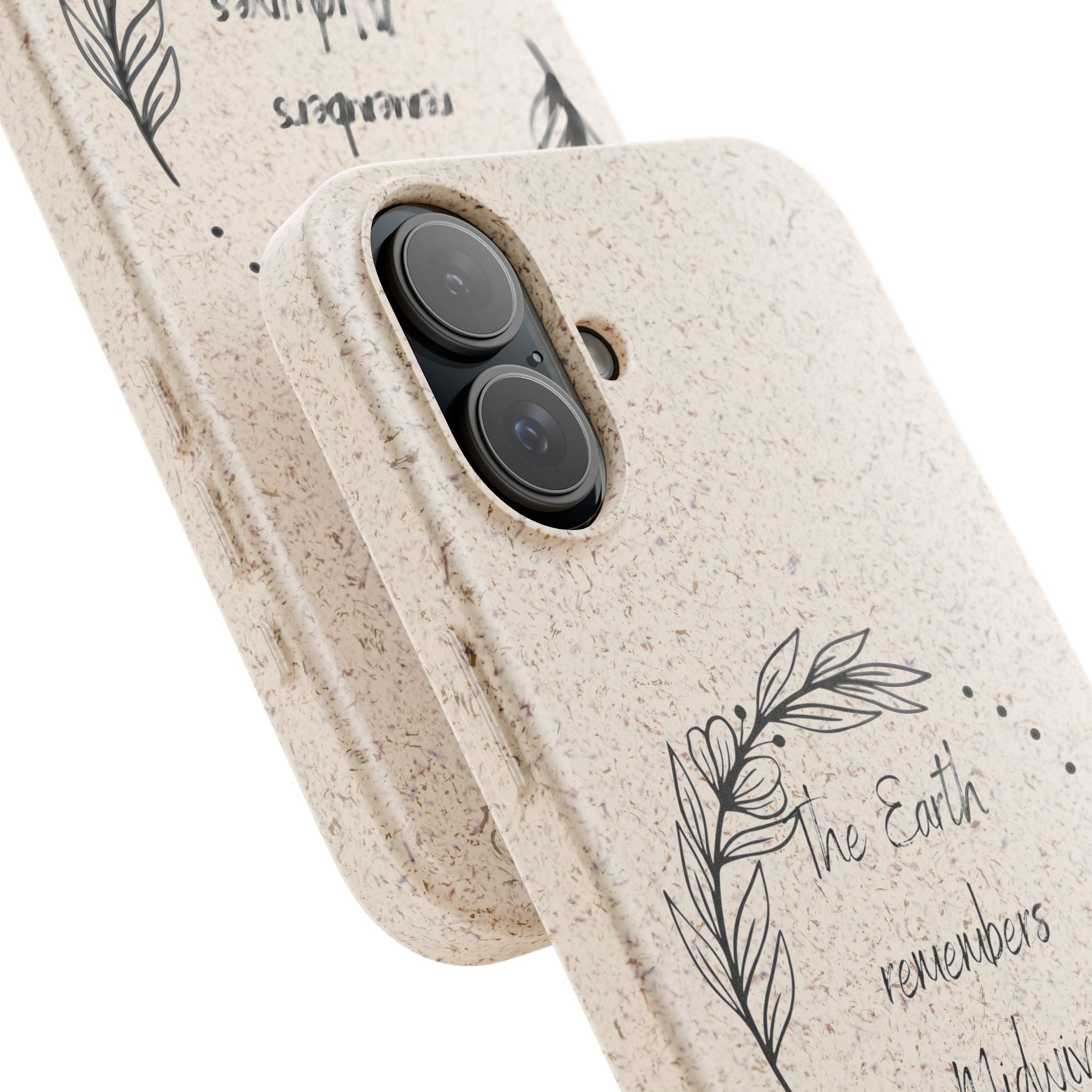 The Earth remembers midwives - Biodegradable Cases